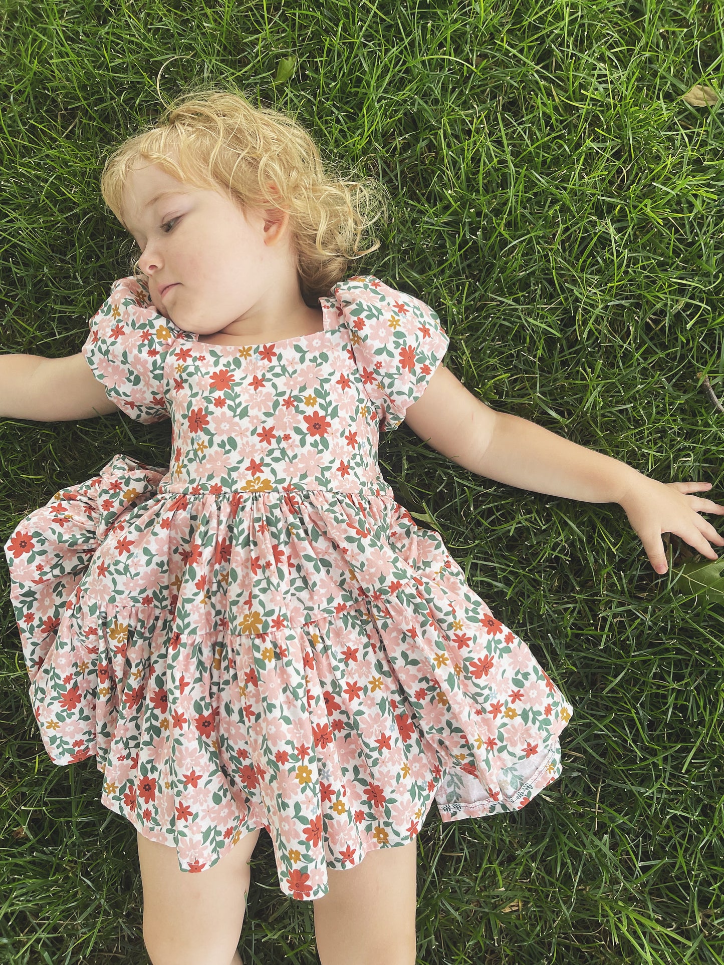 Flutter and Bloom Dress Pink