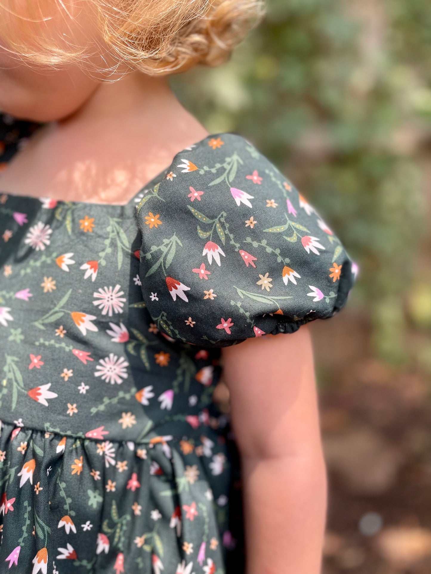Flutter and Bloom Dress Forest Floral