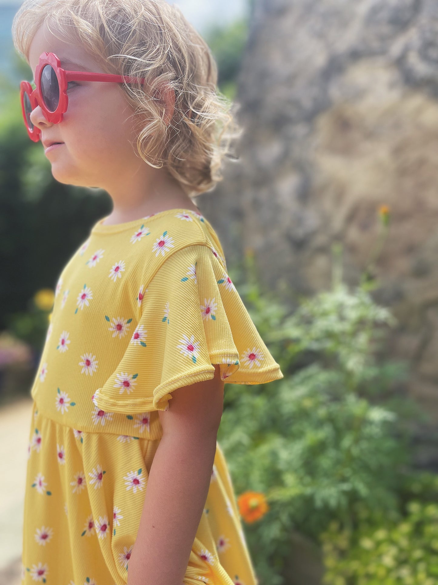 Dancing Daisies Twirly Dress