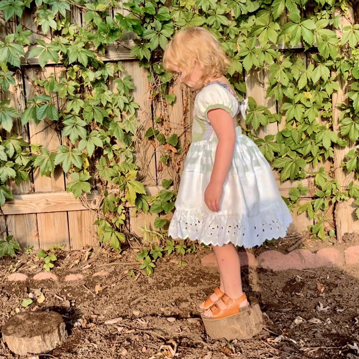 Patchwork Up-cycled Quilt Dress