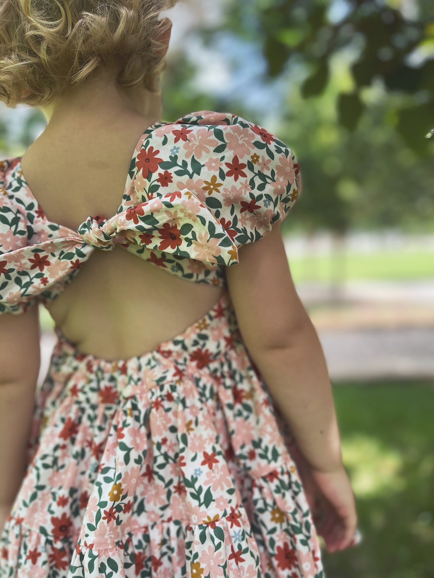 Flutter and Bloom Dress Pink