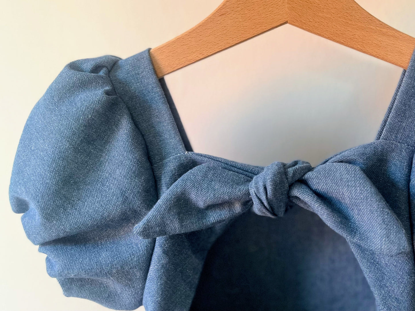 Flutter and Bloom Dress Denim