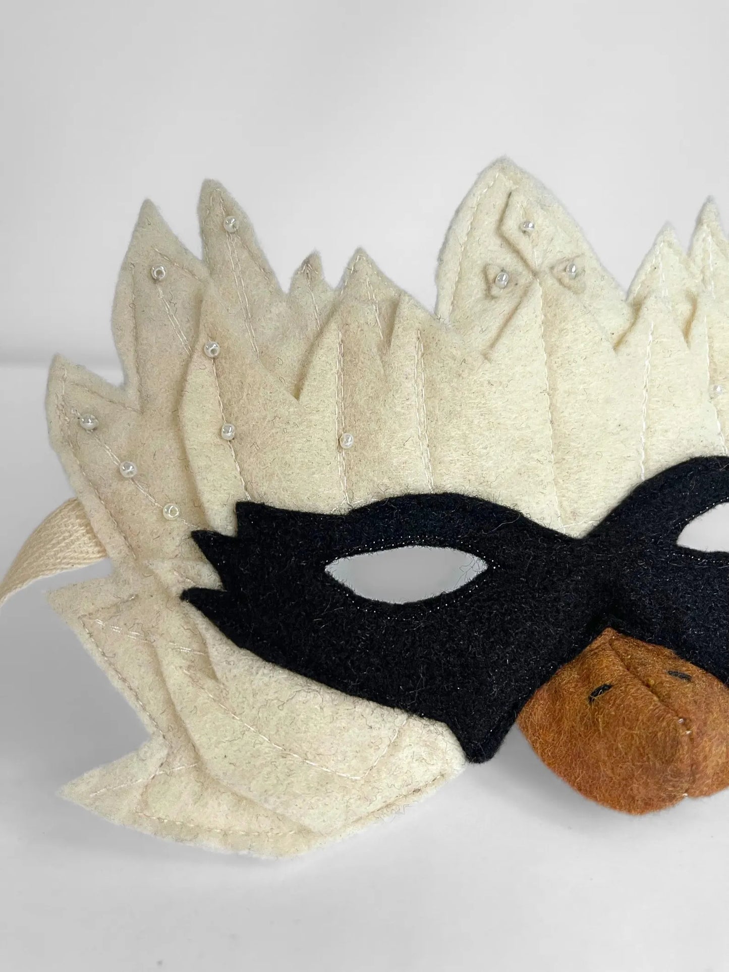 Swan Queen Felt Mask