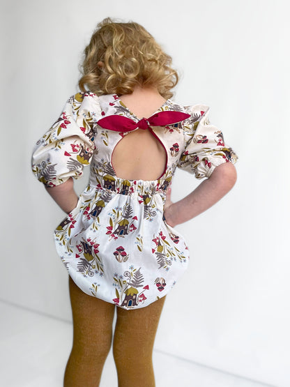 Fairy Tree House Bubble Romper