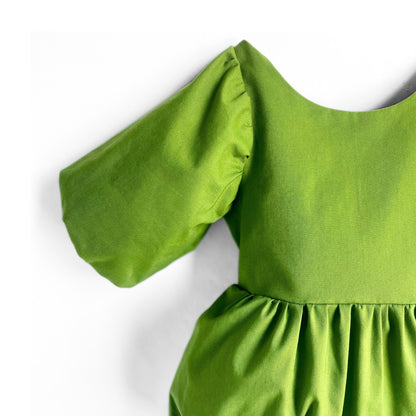 Pear Green Bubble Romper