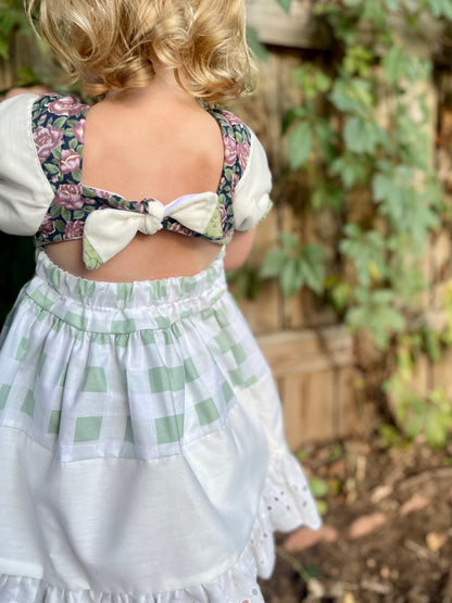 Patchwork Up-cycled Quilt Dress