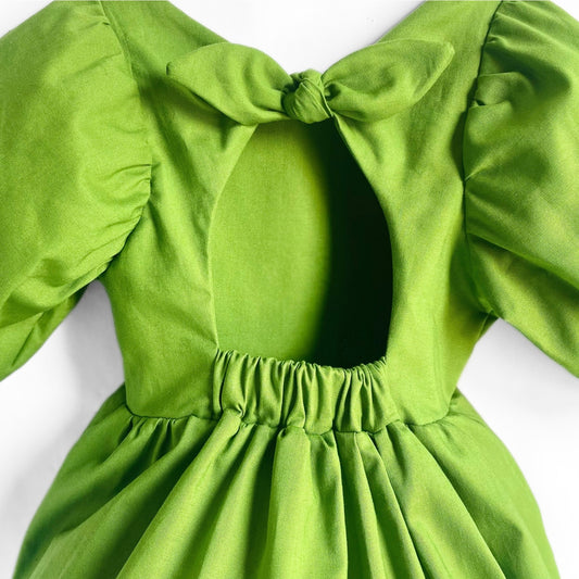 Pear Green Bubble Romper