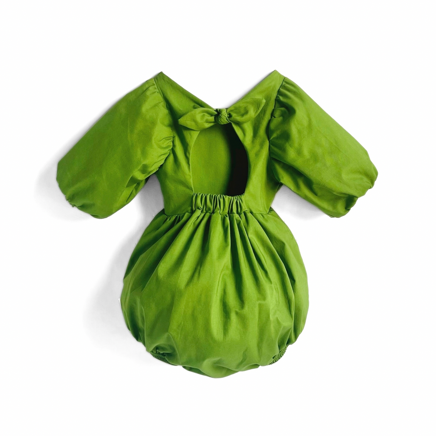 Pear Green Bubble Romper