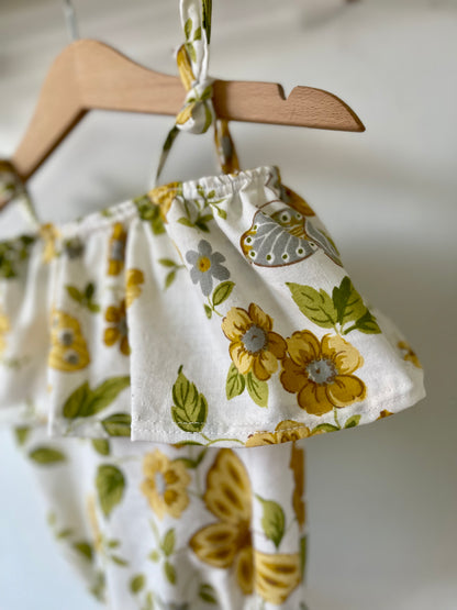 Golden Garden Bubble Romper