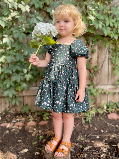 Flutter and Bloom Dress Forest Floral