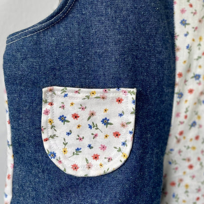 Patchwork Pocket Romper