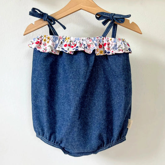 Petal Patch Bubble Romper
