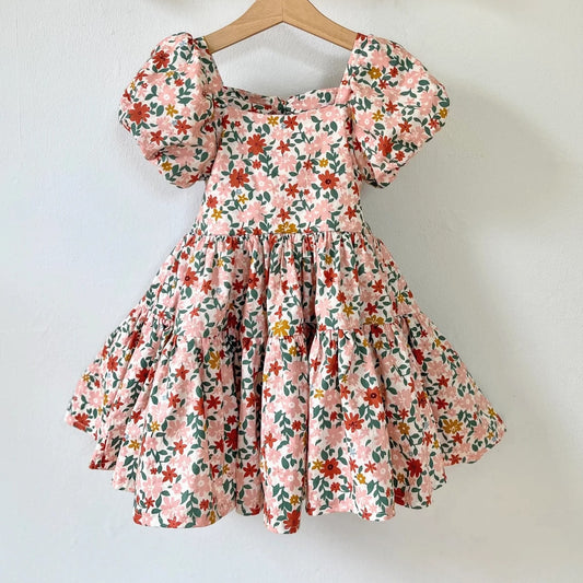 Flutter and Bloom Dress Pink