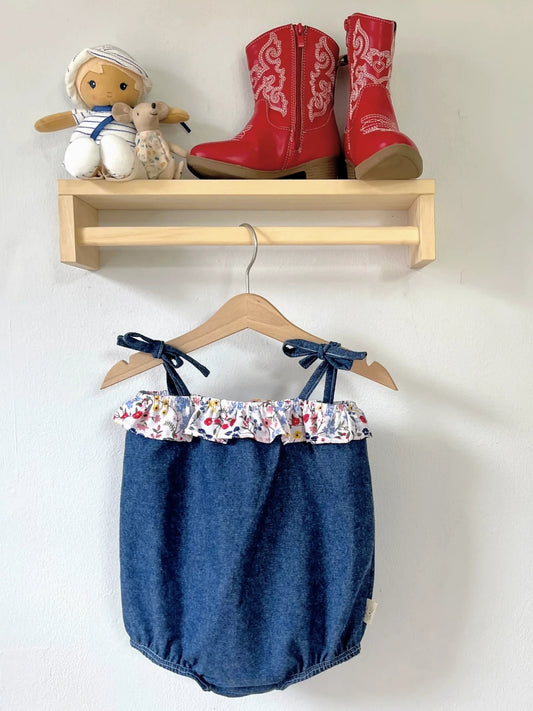 Petal Patch Bubble Romper